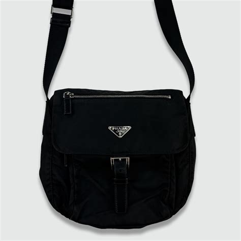 prada nylon side bag